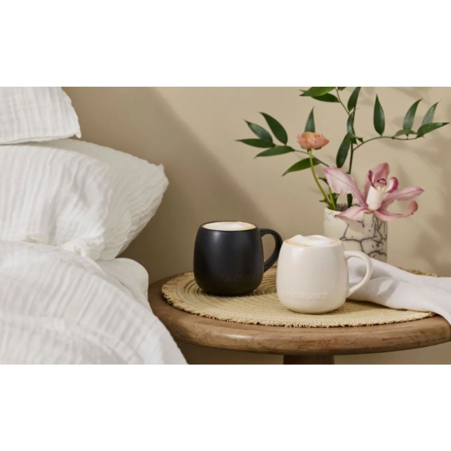additioanl image for  Le Creuset Set of 4 Mug S/Blk 320 ml 